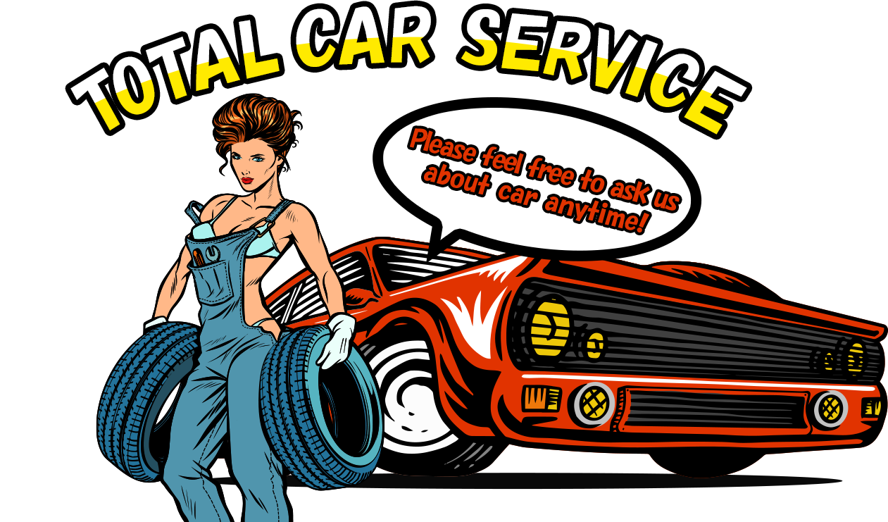 TOTAL CAR SERVICE 車のことなら お任せください！